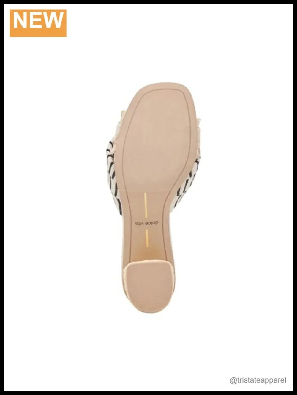 Dolce Vita Women's Izra Slide Sandal Block Heel Slip-On Ankle Strap